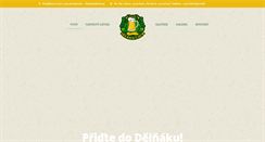 Desktop Screenshot of delnicky-dum.cz